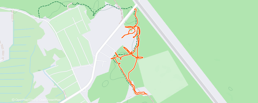 Map of the activity, Near Elektrogorsk (part 12)