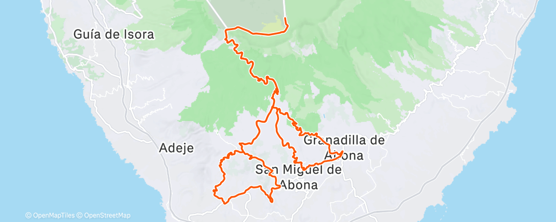 Map of the activity, Fahrt am Morgen