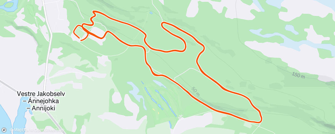 Map of the activity, Rolig SkEiEiEit🌨❄️