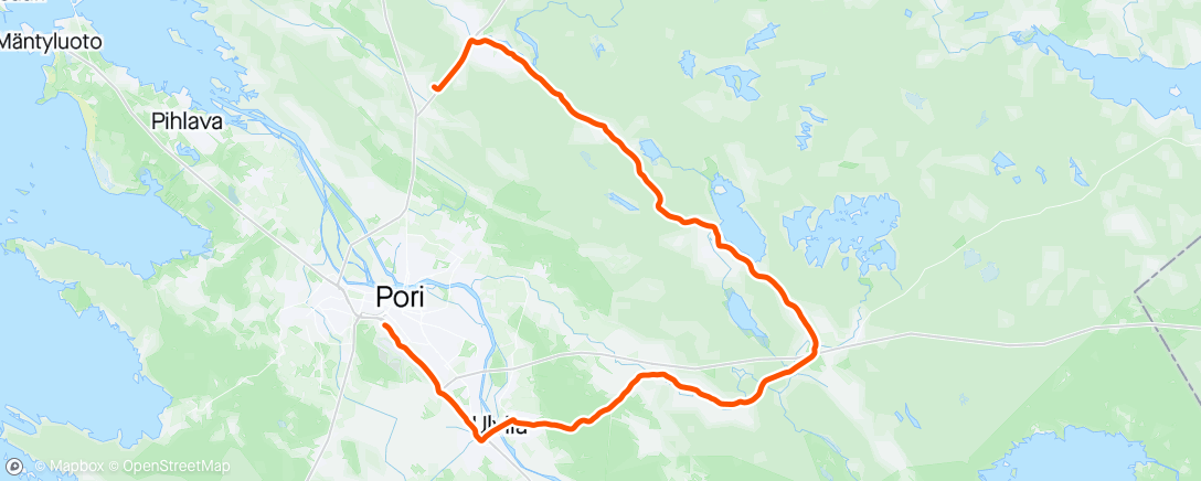 アクティビティ「Kotimatkalenkki」の地図