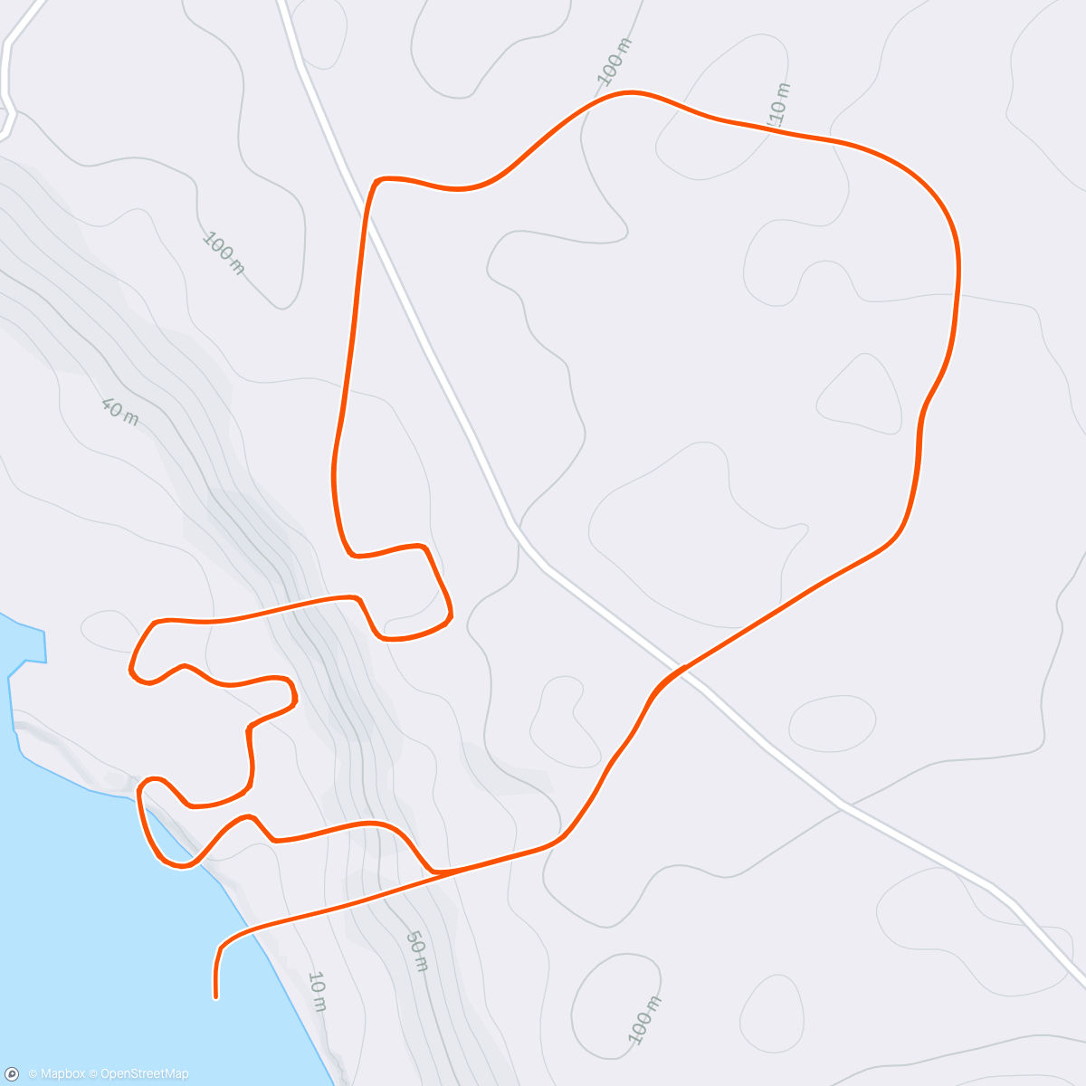 Map of the activity, Zwift - Race: NCF eCUP 24725 - Sesong 1 - Runde 3 - Kvinner (E) on Neokyo Crit Course in Makuri Islands