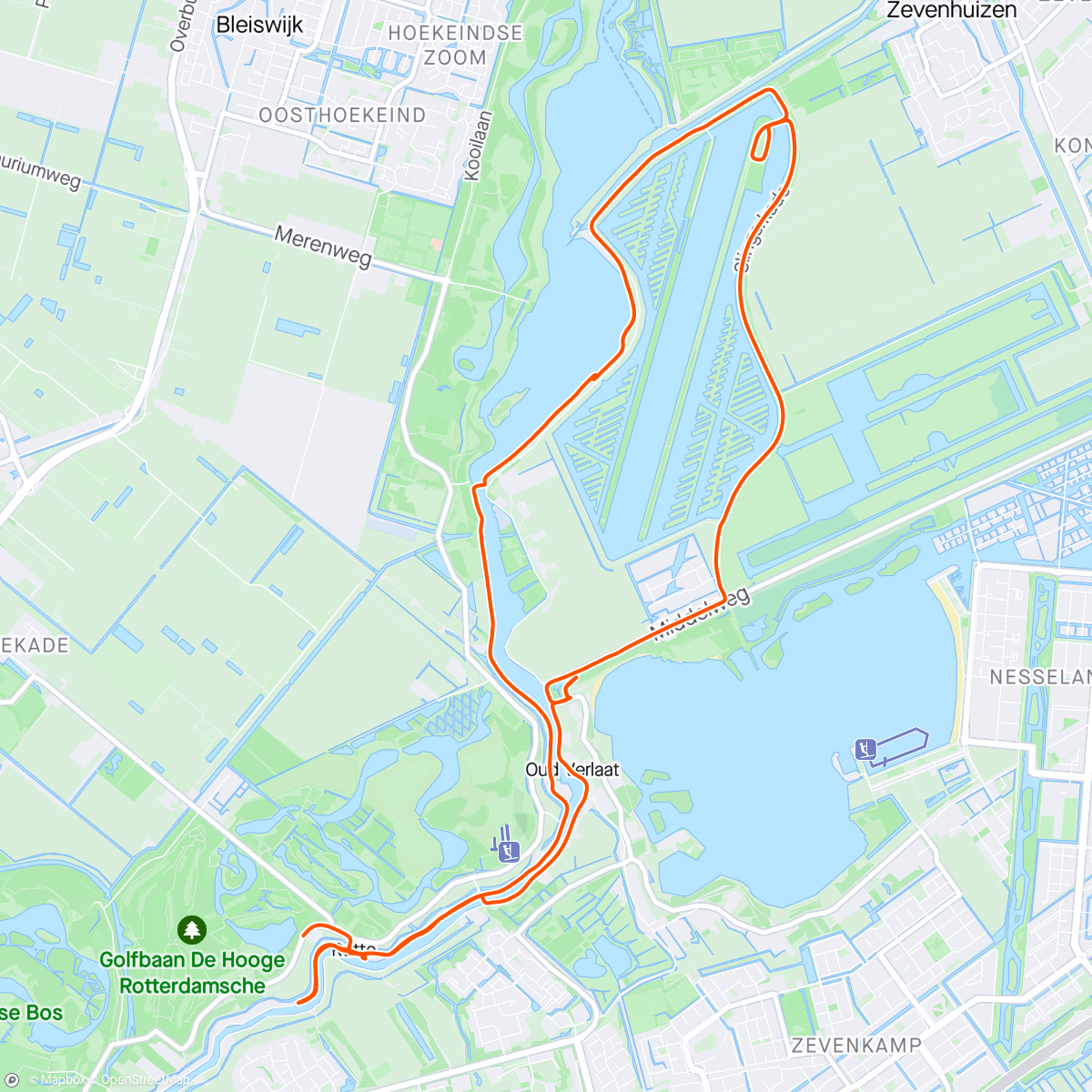 Map of the activity, New ‘klim’ bike day!