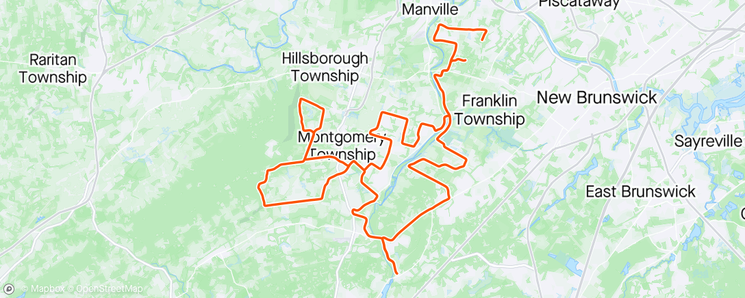 Mapa da atividade, Le Tour de Franklin