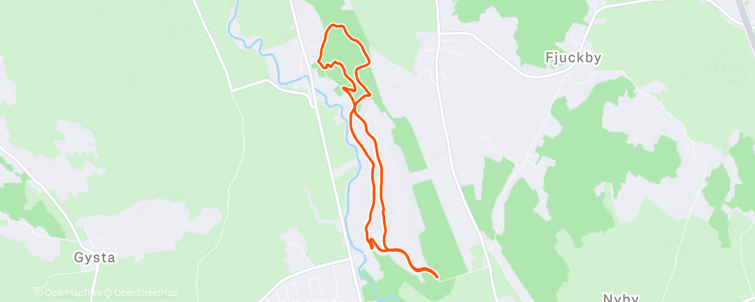 Map of the activity, Afternoon E-Mountain Bike Ride