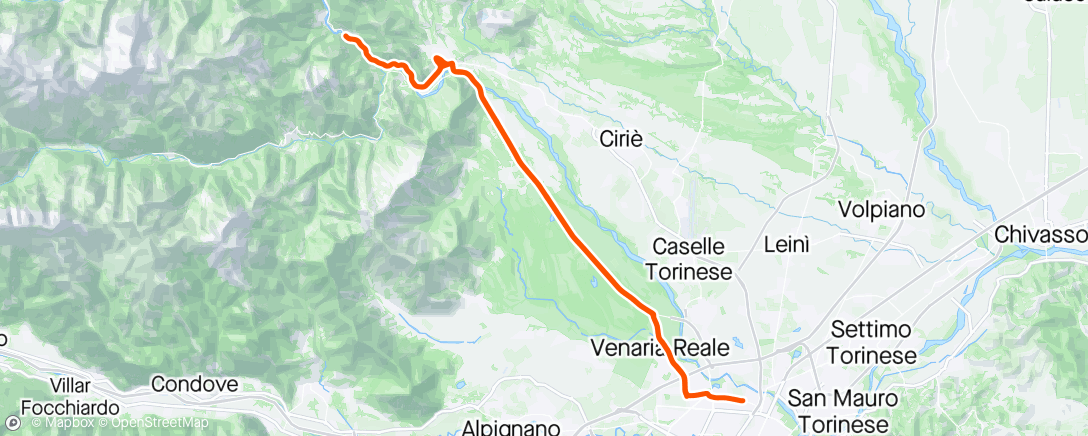 Map of the activity, Pessinetto