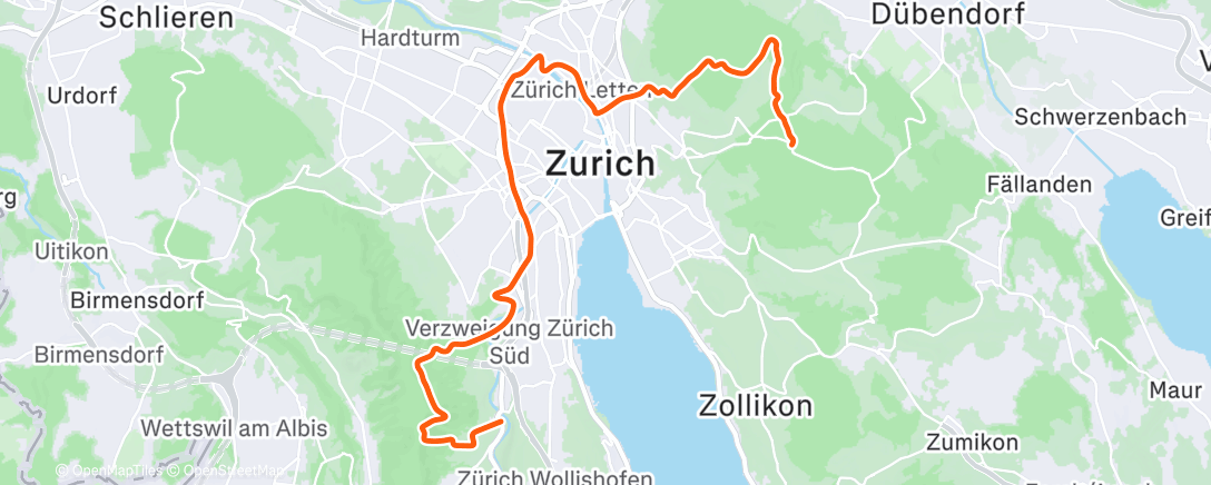 Карта физической активности (MyWhoosh - Soglia)