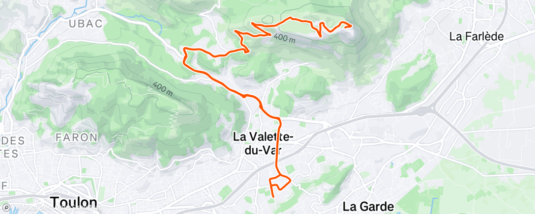 Map of the activity, 2025-07-11Ride