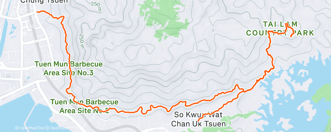 Map of the activity, 1226 千島湖郊遊