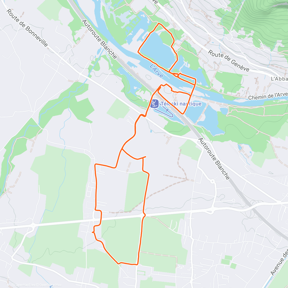 Map of the activity, Entre le réveillon de Noël et le repas de Noël 🎅🎄