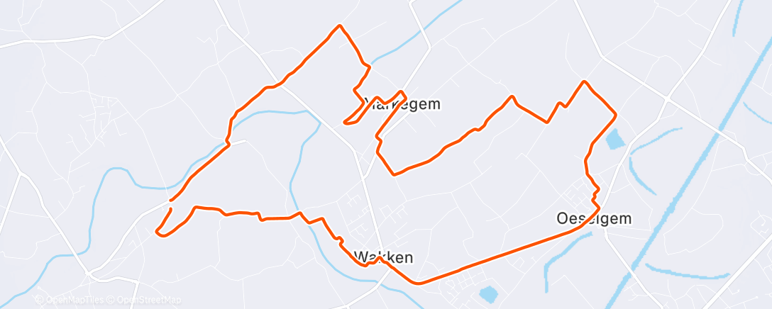 Mapa de la actividad (Duurloop met Lotte 🫶❄️⛸️)