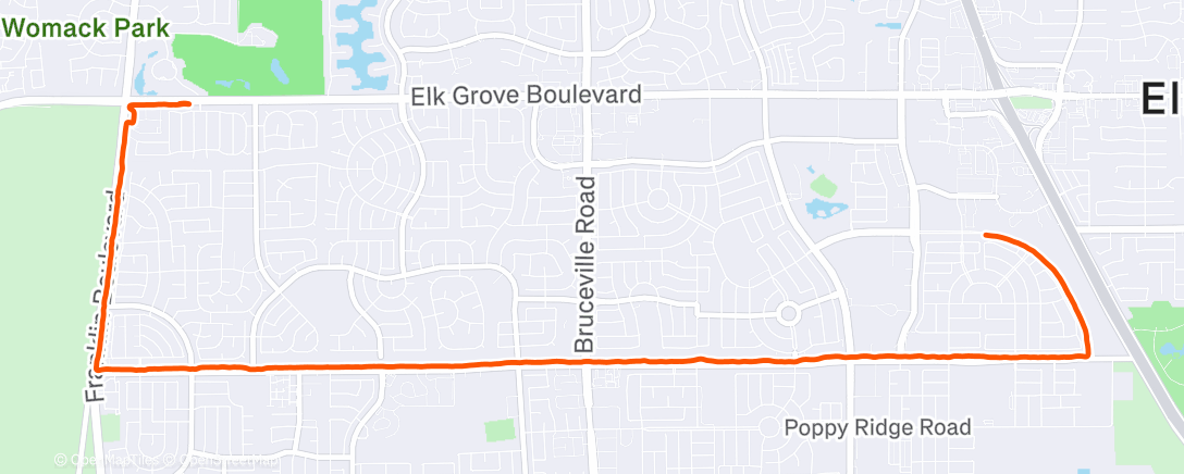 Map of the activity, 20MilerPart2