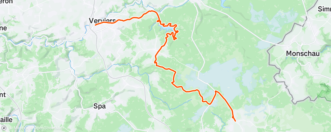 Map of the activity, Fris en schoon en gravelig