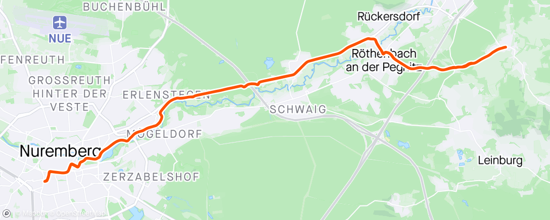 アクティビティ「Gravel-Fahrt zur Mittagszeit」の地図