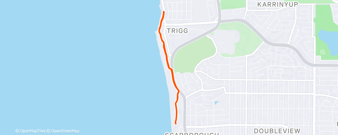 Map of the activity, Heatstroke territory