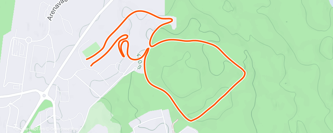 Map of the activity, God jul