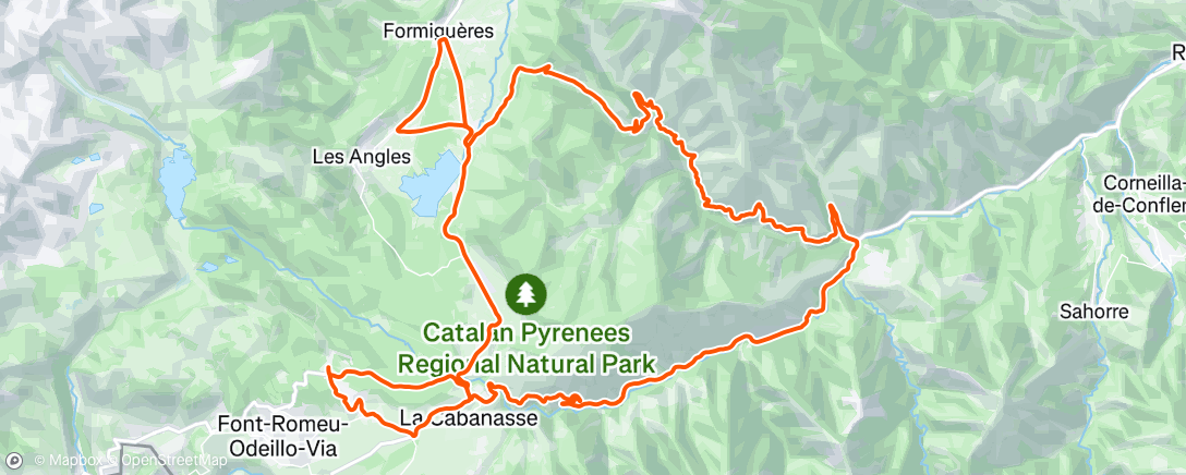 Map of the activity, 40C but we love it