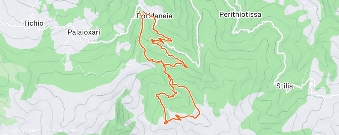 Map of the activity, Last Poti Before New Year