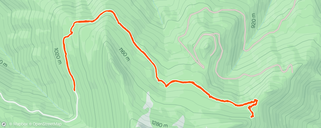 Map of the activity, Table Rock Snow Challenge, where’s that confounding trail.