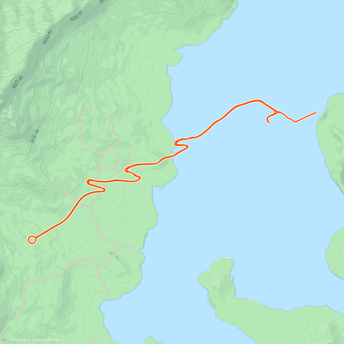 Mapa de la actividad, Zwift - Climb Portal: Col des Aravis at 100% Elevation in Watopia