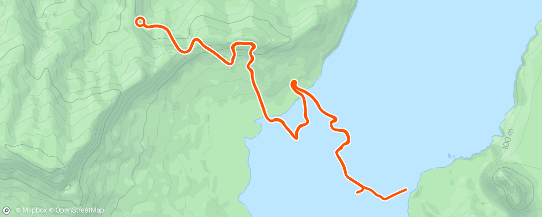 Mapa da atividade, Zwift - Climb Portal: Cipressa at 100% Elevation in Watopia