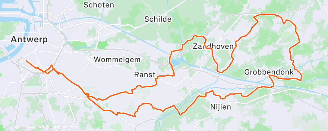 Map of the activity, Ochtendrit