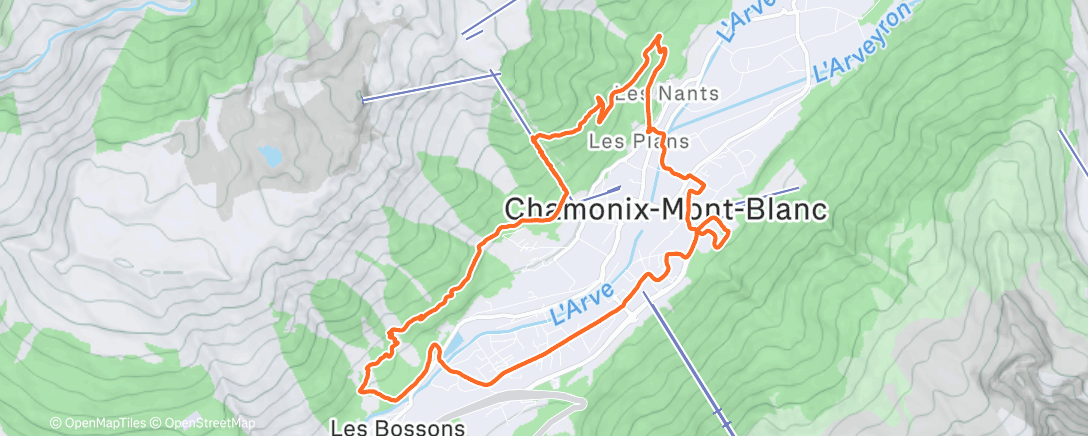 Карта физической активности (Cham ☀️ ❄️)