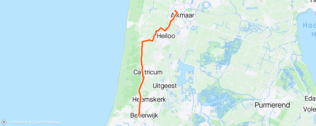 Map of the activity, Holland 6