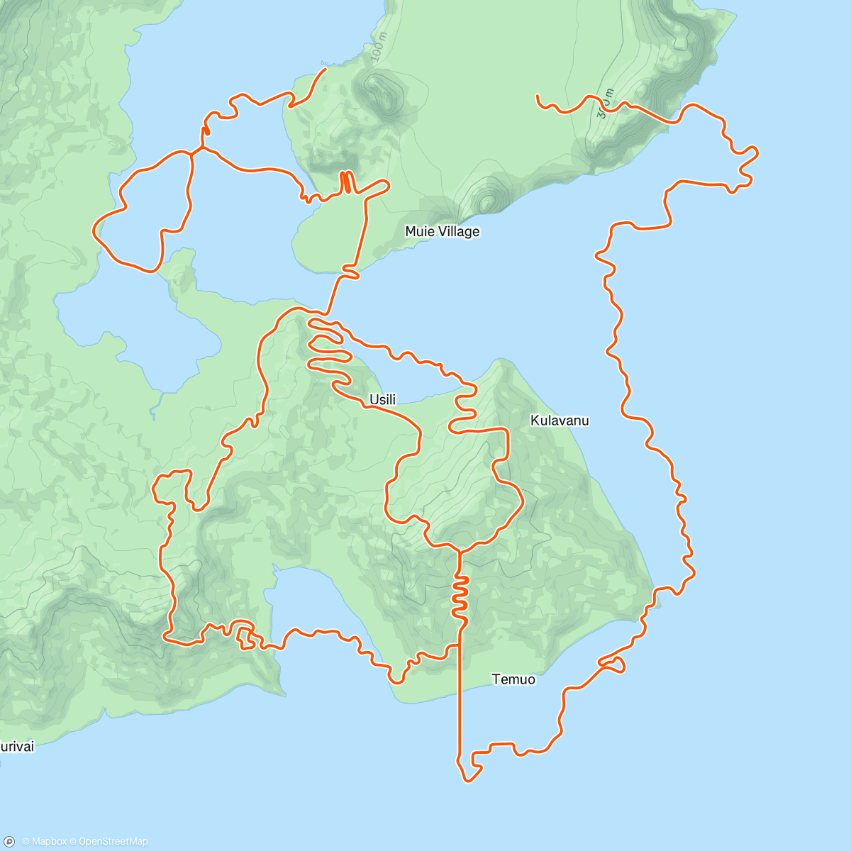 Map of the activity, Acier VO2 Max - 4x 4' DPO + 80' AeT.