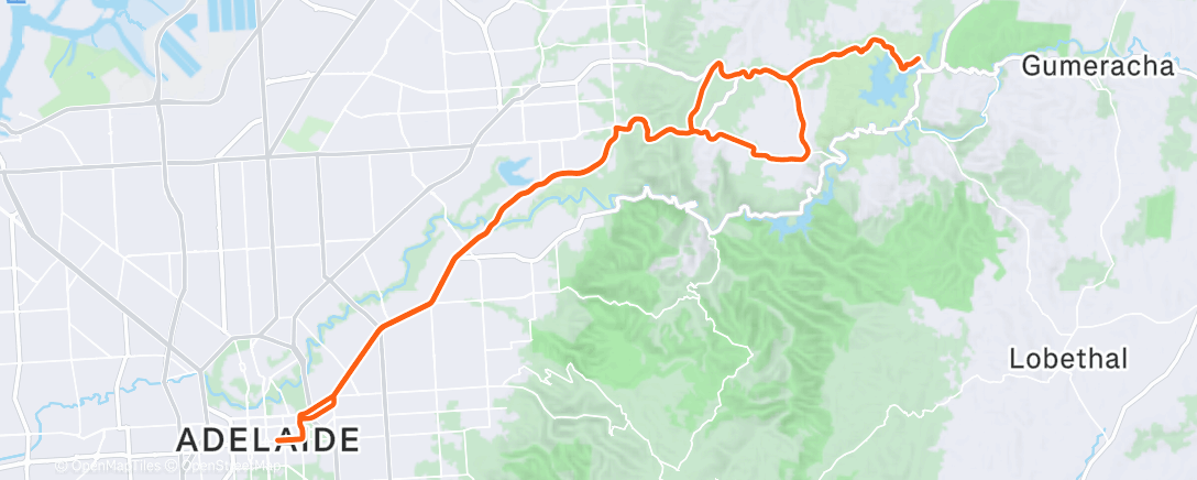 Map of the activity, Wielersport