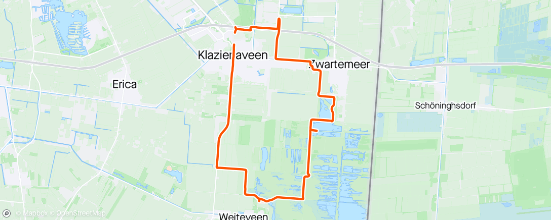 Map of the activity, Avondrit.
