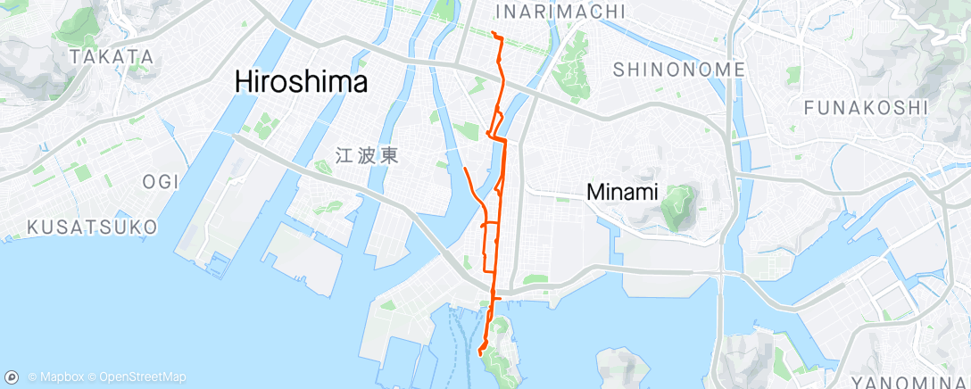 Map of the activity, Beach ⛱️ run/walk