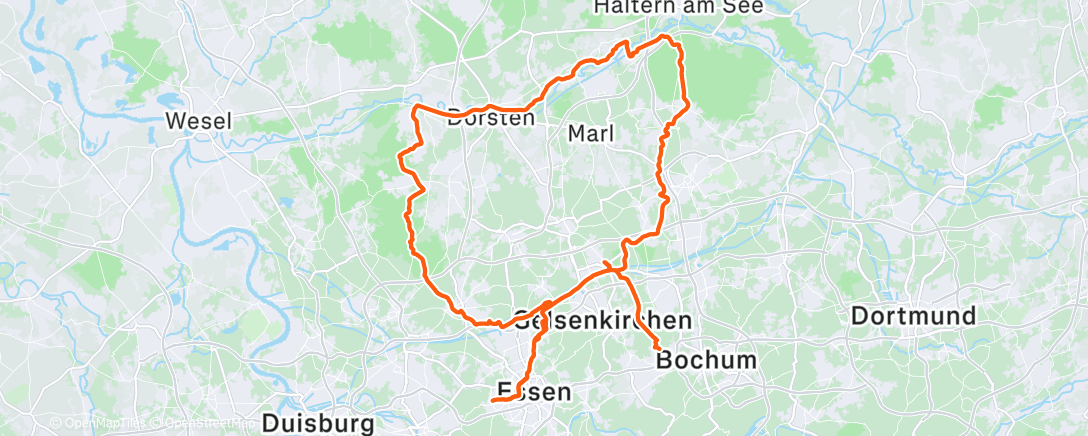 Map of the activity, Mausige Weihnachtsrunde mit Schmaus