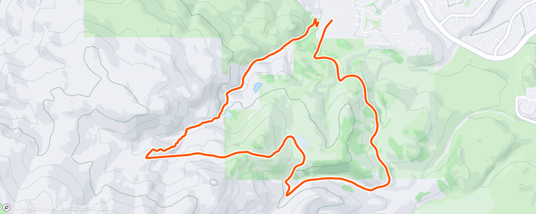Map of the activity, Trail Creatures Dos