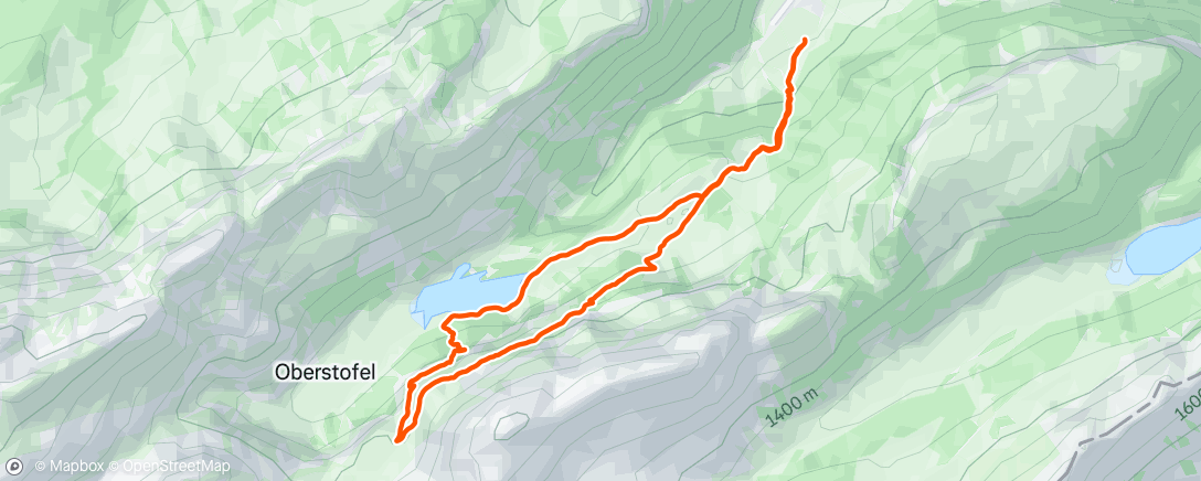 Map of the activity, Hike am seealpsee