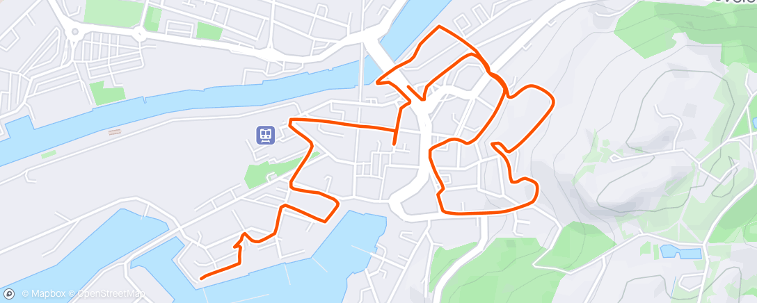 Map of the activity, Halden O meeting sprint