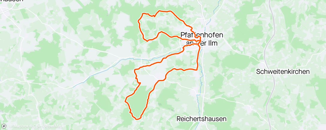 Map of the activity, Freien Tag nutzen