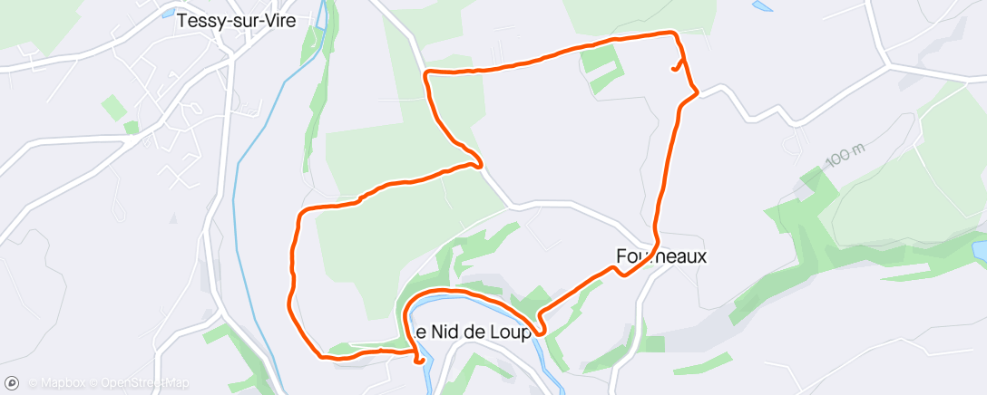Map of the activity, Reprise Canicross avec Allma 👌🏽🥵