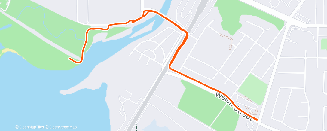 Mappa dell'attività WD wearing 4 layers.