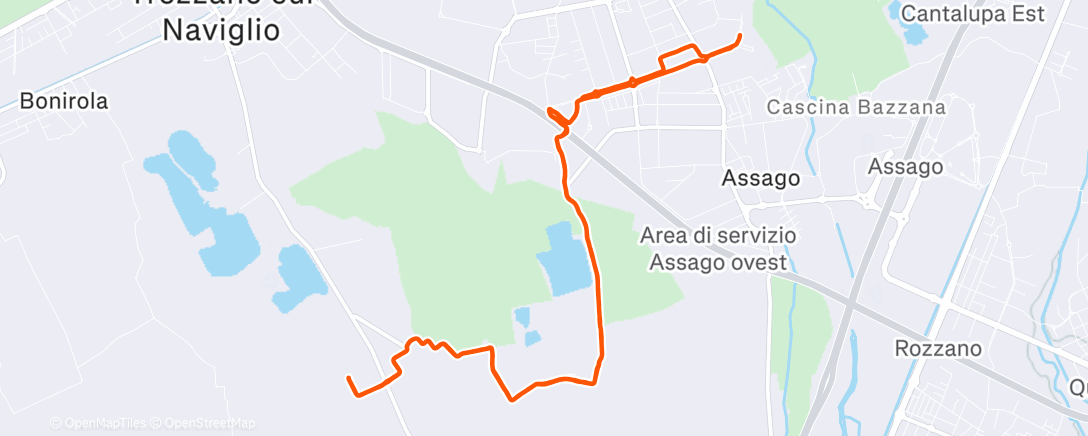 Карта физической активности (Lunch Run)