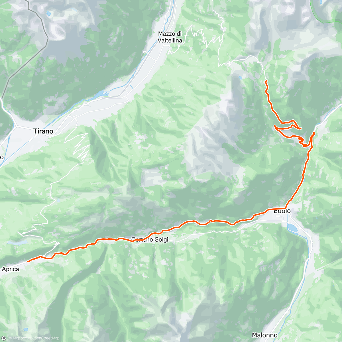 Map of the activity, day 1