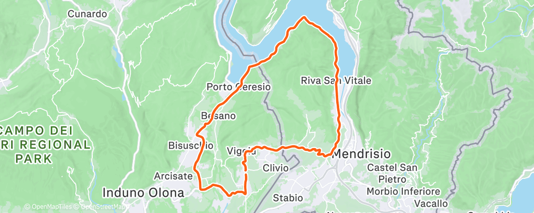 Map of the activity, Laghetto depurativo