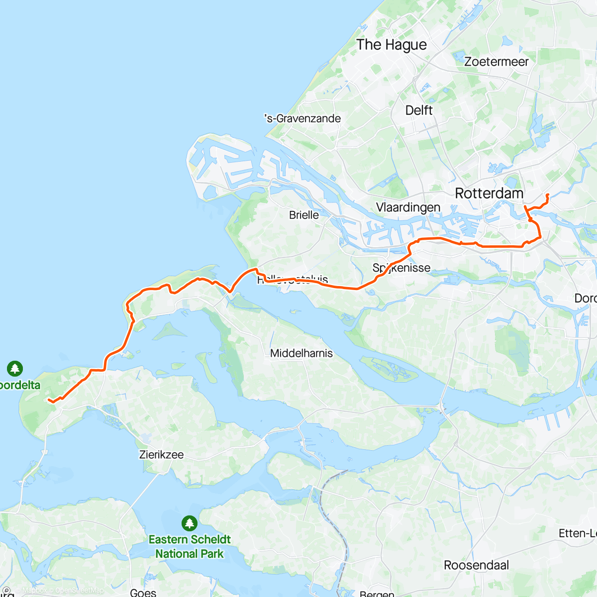 Map of the activity, 🟡 Sweetspot naar Zeeland