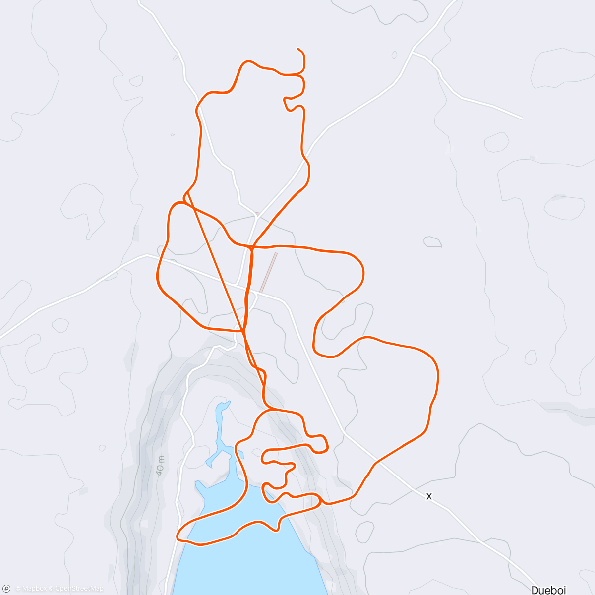 Map of the activity, Zwift - Group Ride: DIRT Thursday 605 Express (C) on Neon Flats in Makuri Islands