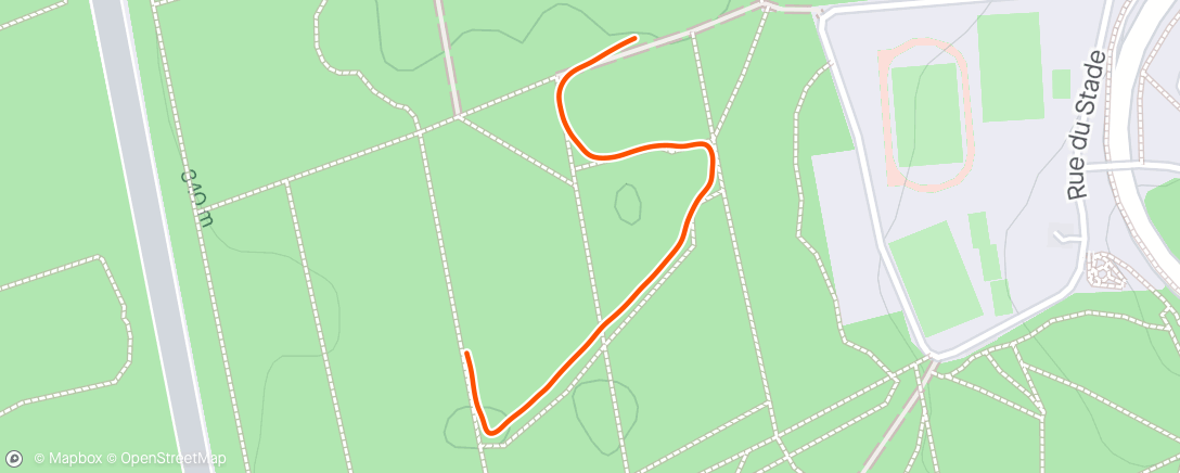 Mappa dell'attività Morning Trail Run