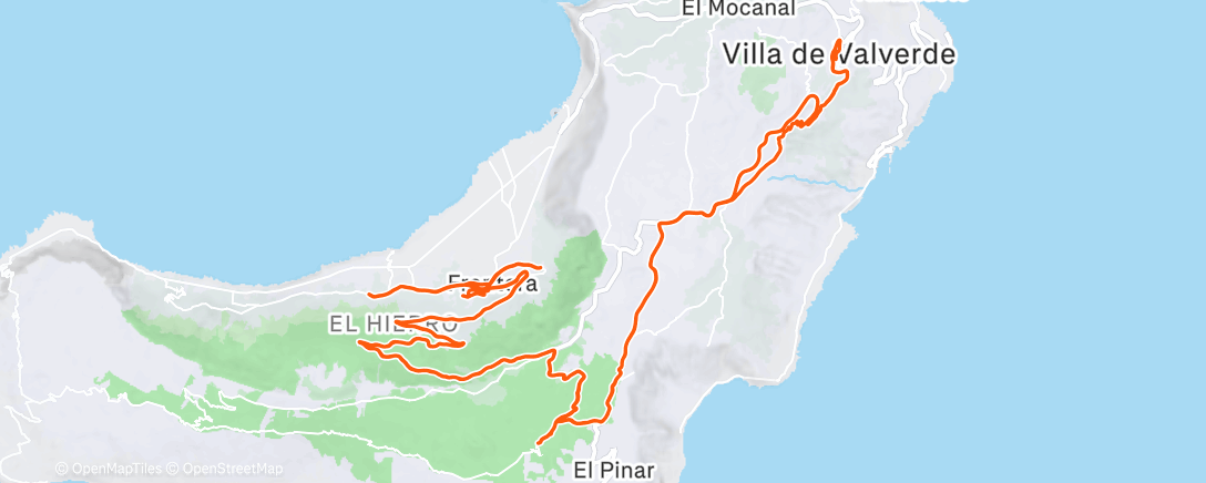 Map of the activity, Día de horas, desnivel, encuentro con amigos y comida 🤩