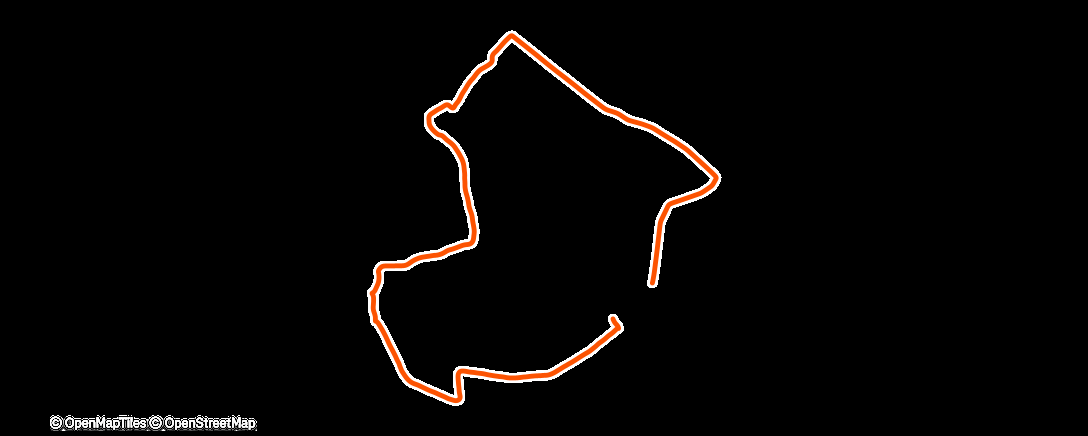 Map of the activity, Spaziergang am Morgen