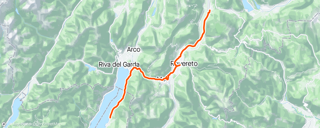Map of the activity, Watch for donkey on road