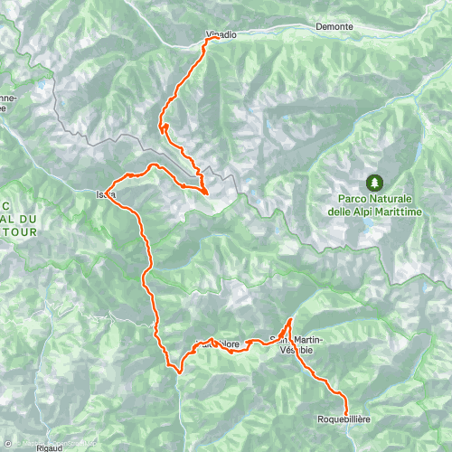 et 5 GN V - Vinadio - Roquebillière | 94.3 km Road Cycling Route on Strava