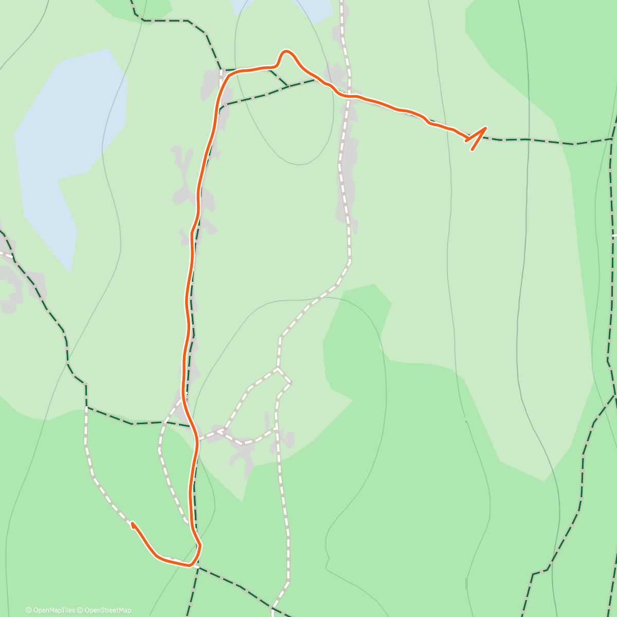 Map of the activity, Stravaflopp. 
Är det Mordor eller dec i Göteborg?