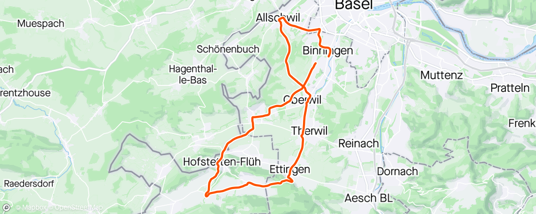 Map of the activity, Hausrunde - fast edition